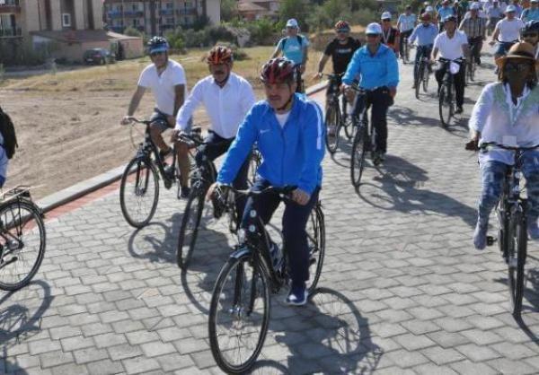 Denizli'de pedallar termal turizm için döndü.